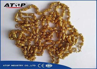 China PLC Control Necklace Gold Plating Machine For Rust / Wear Resistance Film supplier