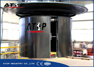 China Large Stainless Steel Titanium Vacuum Coating Machine For Gold Hard Film supplier