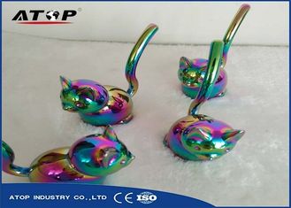 China ATOP Aluminium Alloy Fortune Cat Decorations Vacuum PVD Coating Machine supplier