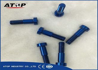 China Tin Alloy Screw Coating Vacuum PVD Coating Machine Blue / Black Color supplier