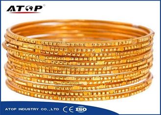 China 50Hz Multi - Arc Ion PVD Coating Machine Horizontal Type For Glass Bracelet supplier