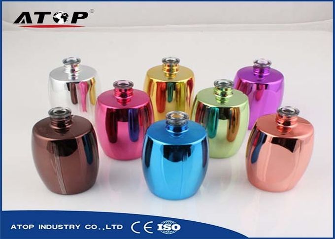 Electric Control Vacuum Metallizing Machine For Glass / Cosmetic Bottle Caps