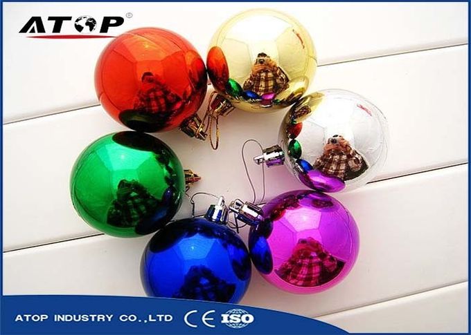 Evaporation Rainbow PVD Coating Machine High Efficiency For Christmas Ball